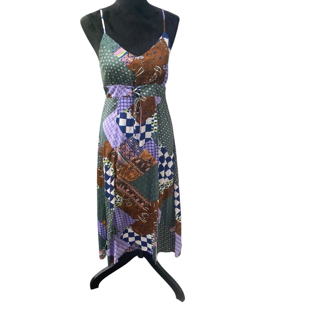 Rewind Ladies Sundress Indie Retro Midi Whimsy Ar… - image 6